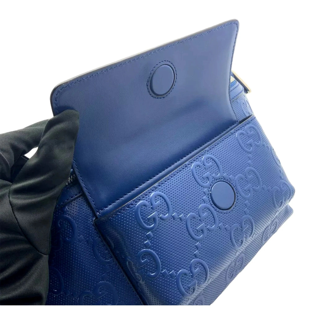 Gucci Calfskin GG Tennis Embossed Pocket Belt Bag - Picture 6 of 10